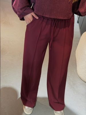 Noor Pants Bordeaux