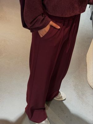 Noor Pants Bordeaux