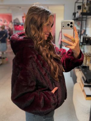 Lotte Jacket Bordeaux/Black