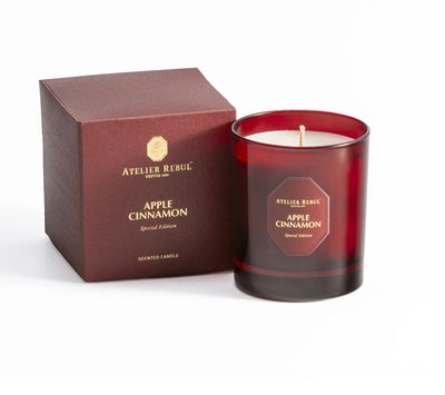 APPLE CINNAMON SCENTED CANDLE - 210 G NEW YEAR 2027