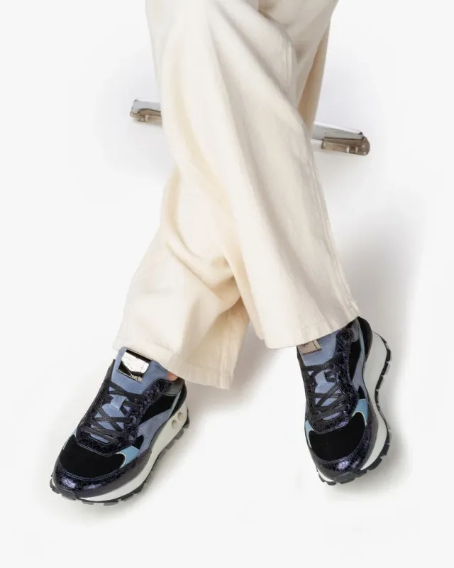 Sneakers Floris van Bommel in het donkerblauw (MAAT 40,5)