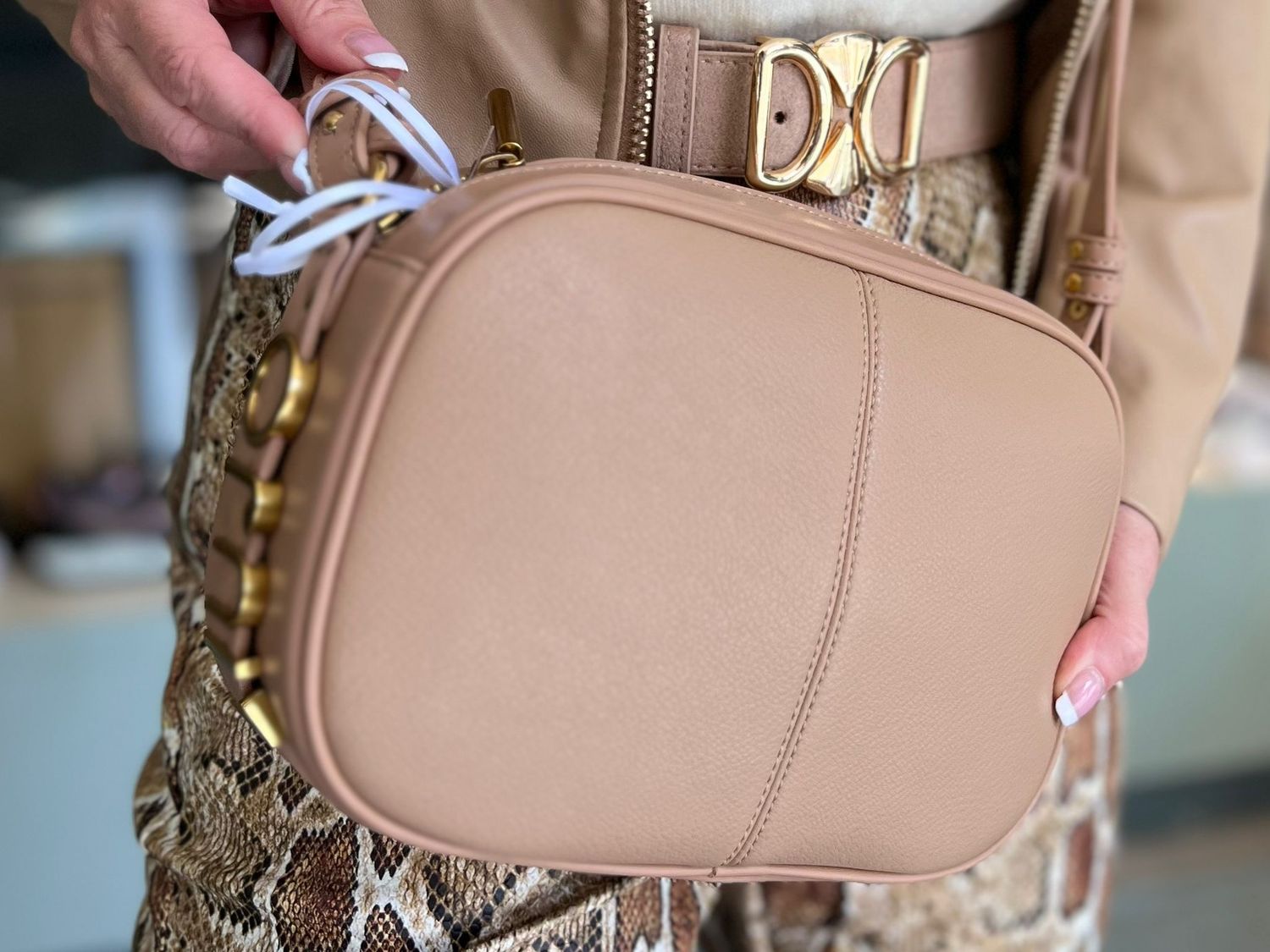 Handtas Liu-Jo in het beige