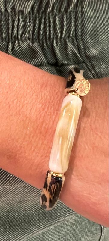 Armband met tijgerprint
