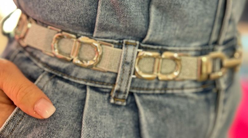 Zilveren riem