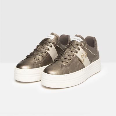 Sneakers Nero Giardini in het goud Sneakers Nero Giardini in het goud