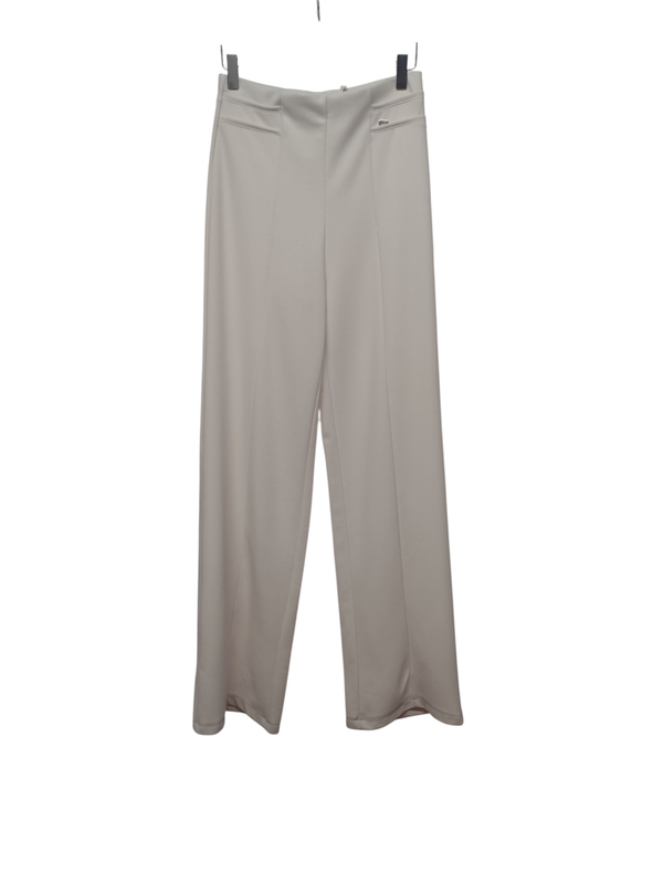 Geklede broek in het off-white Geklede broek in het off-white