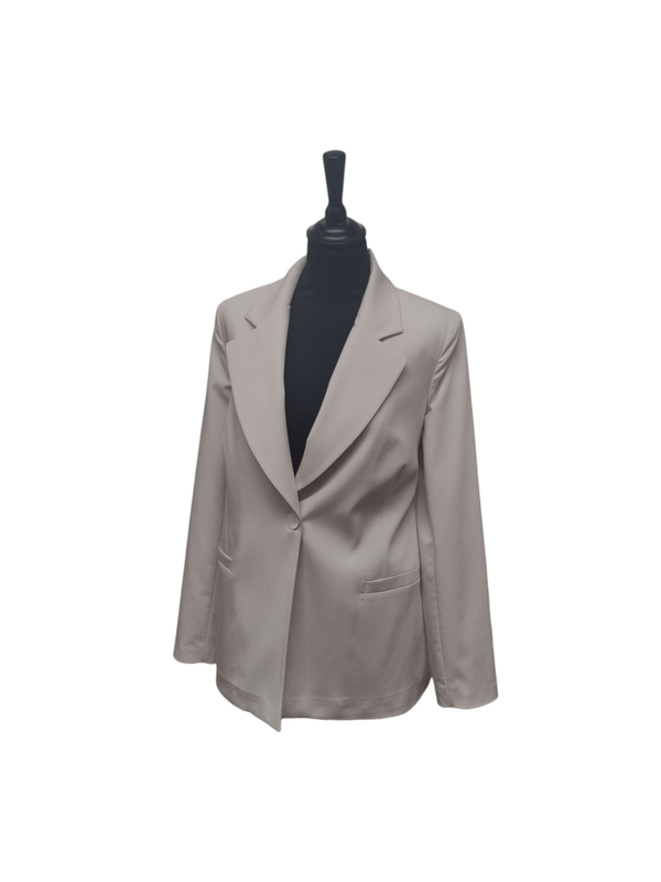 Blazer in het crème met mooi detail op de rug (MAAT 40) Blazer in het crème met mooi detail op de rug (MAAT 40)