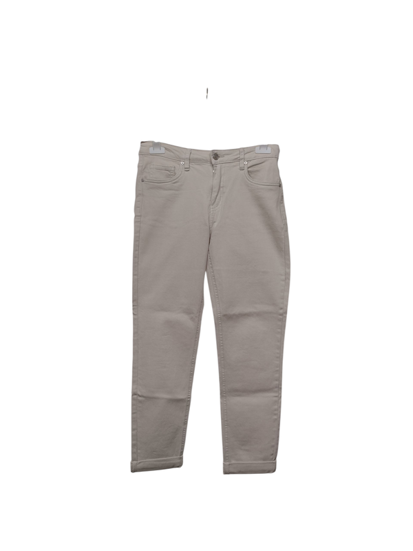 Jeansbroek skinnymodel in het beige Jeansbroek skinnymodel in het beige