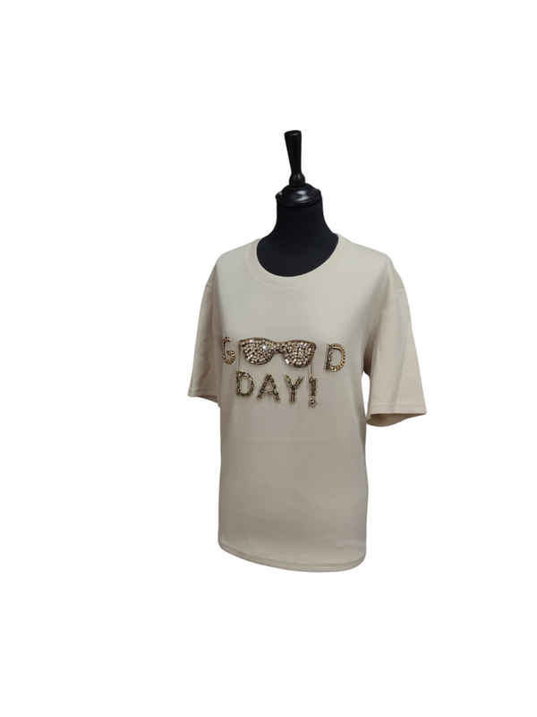 Pull in het beige Pull in het beige