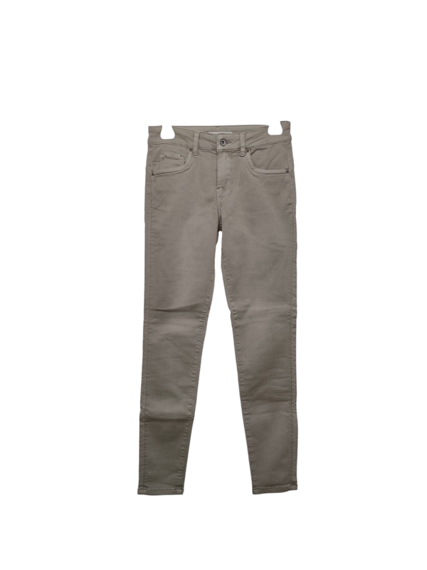 Jeansbroek push-up model in het beige Jeansbroek push-up model in het beige