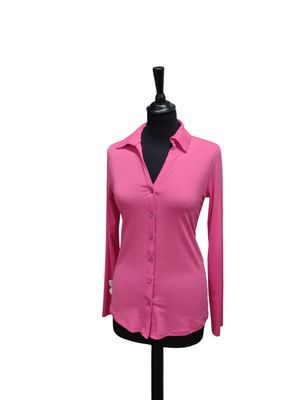 Blouse in het fuchsia Blouse in het fuchsia