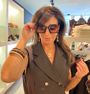 Zonnebril met leopard