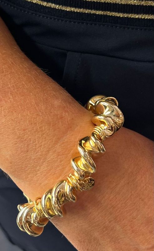 Goudkleurige armband