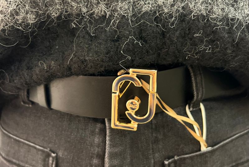 Zwarte riem van Liu Jo