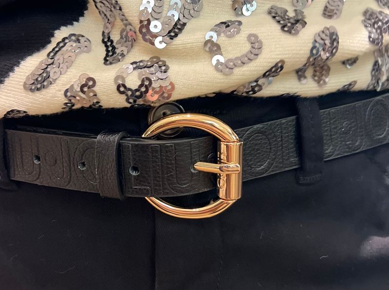 Lederen riem van Liu Jo in het zwart