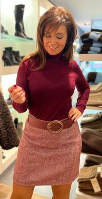 Geruit rokje verkrijgbaar in twee verschillende kleuren