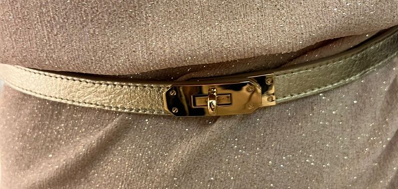 Goudkleurige verstelbare riem