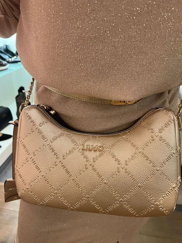 Goudkleurige handtas van Liu Jo