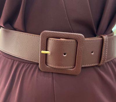 Aubergine kleurige riem