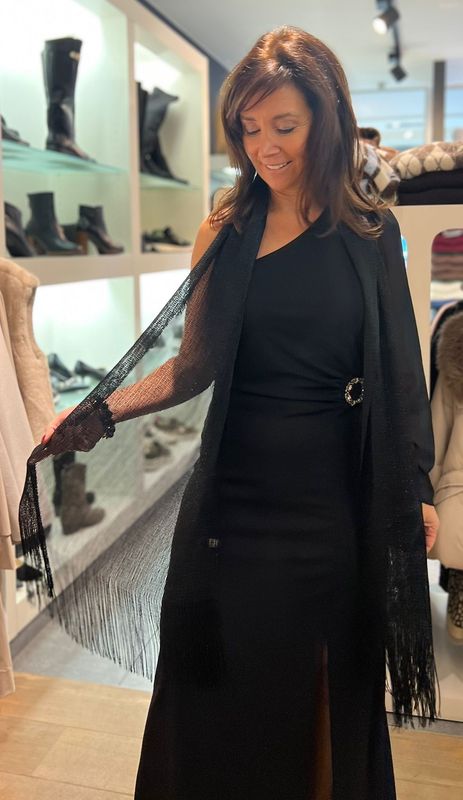 Sjaal verkrijgbaar in twee verschillende kleuren