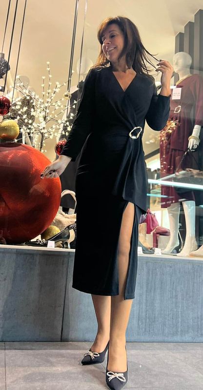 Kleedje met gouden beugel