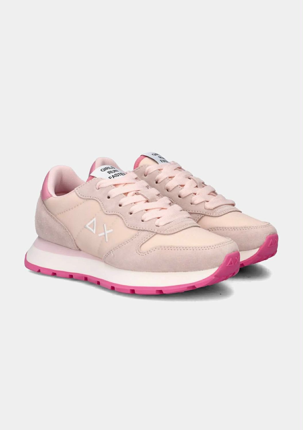 Sneakers met roze van Sun 68
