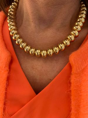 Mooie goudkleurige ketting