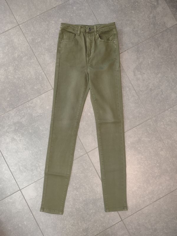Kaki skinny jeans Kaki skinny jeans