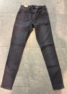 Donkergrijze skinny jeans
