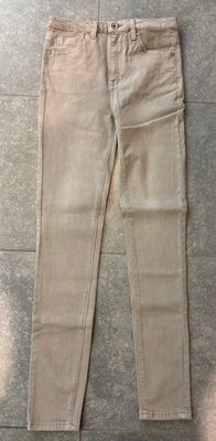 Grijze jeansbroek skinny-model