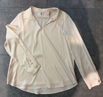 Blouse in het champagne kleur