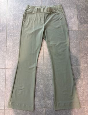 Geklede broek flair-model in travelstof