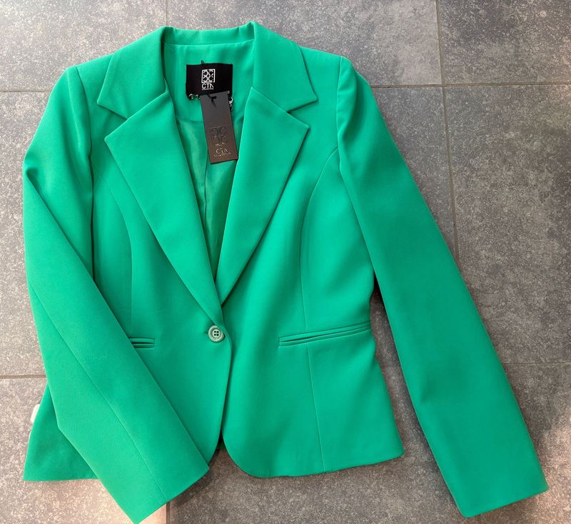 Groene blazer