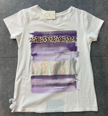 T-shirt verkrijgbaar met twee verschillende printen