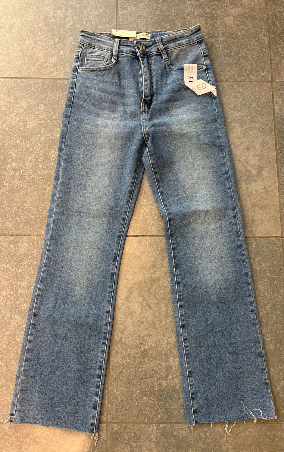 Jeansbroek flair-model Jeansbroek flair-model