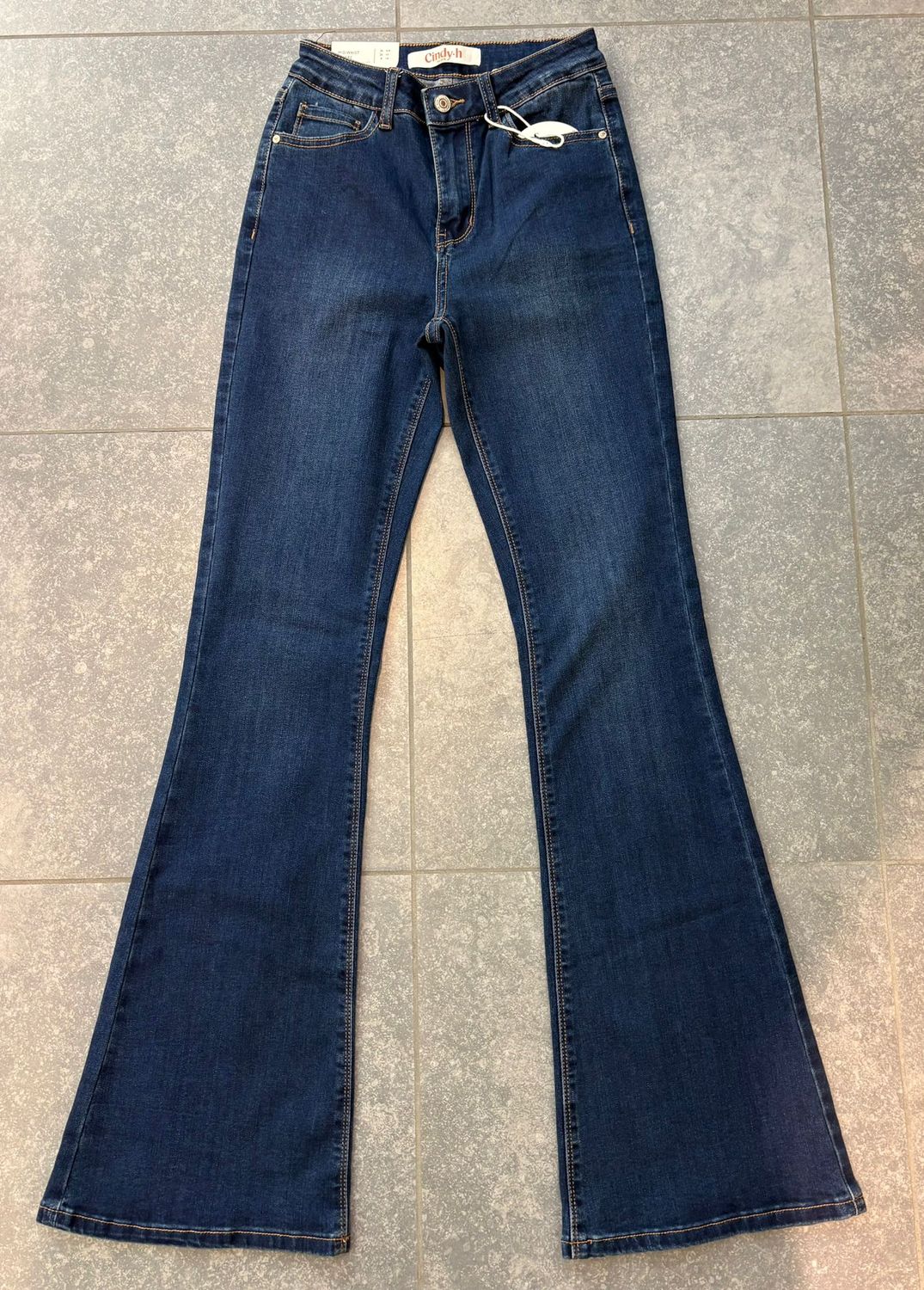 Jeansbroek flair-model