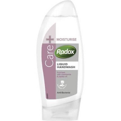 Radox liquid hand wash care + moisturise 2 For £1