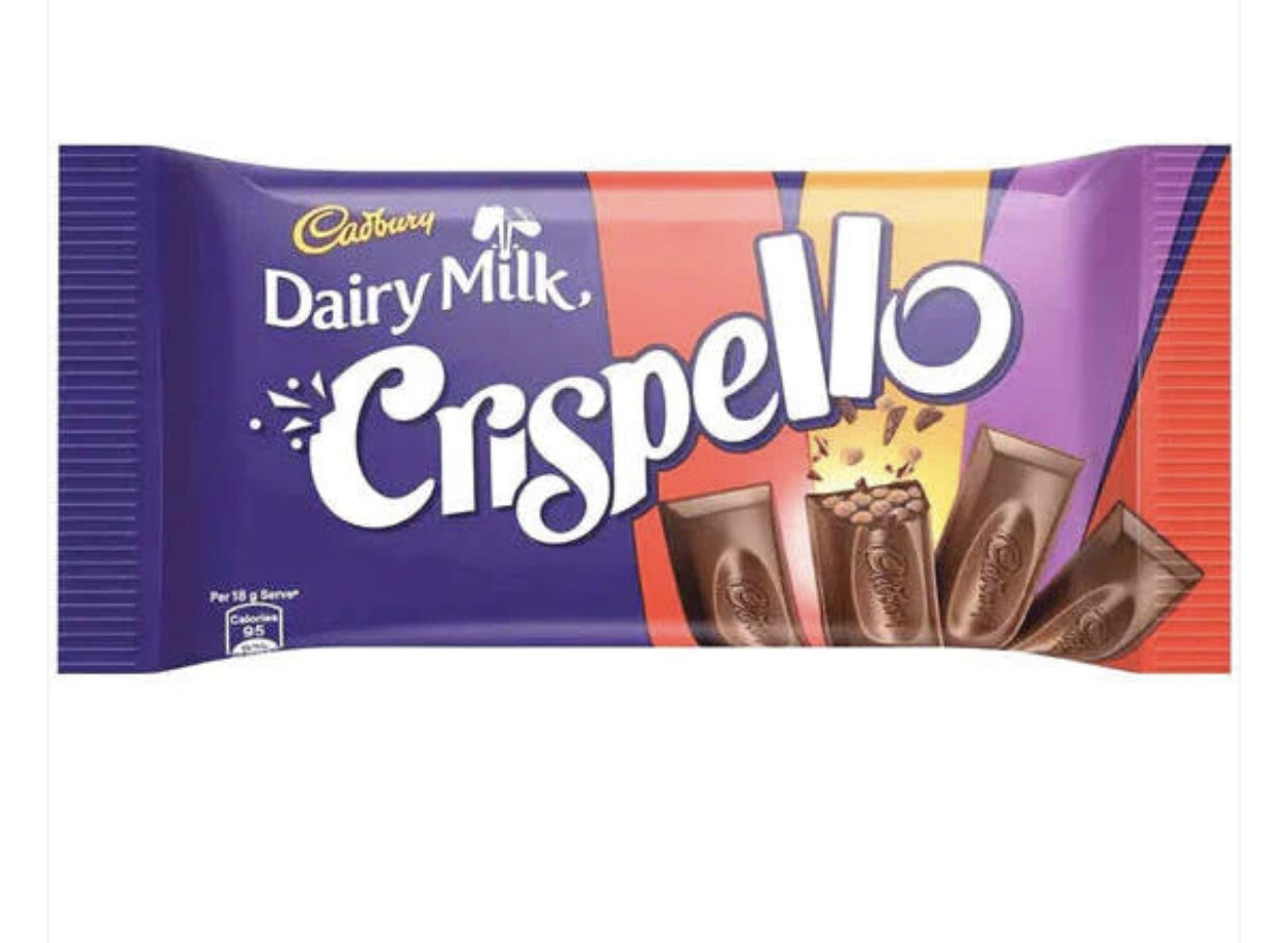 Cadbury Dairy Milk Crispello 12x36g BBE-24/04/24