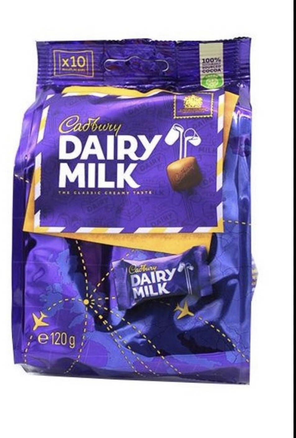 Cadbury Dairy Milk Chunks 120g