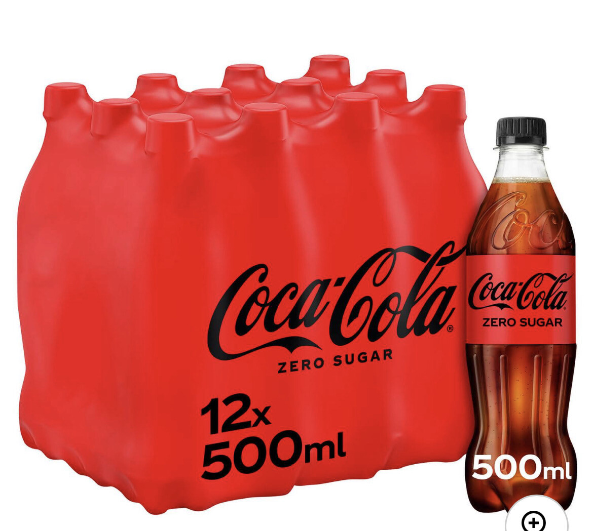 Coke Zero 12x500ml BBE-11/23