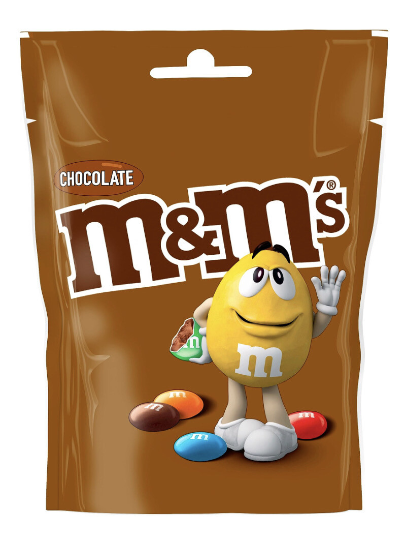 M&M's Chocolate 12x125g BBE-11/23