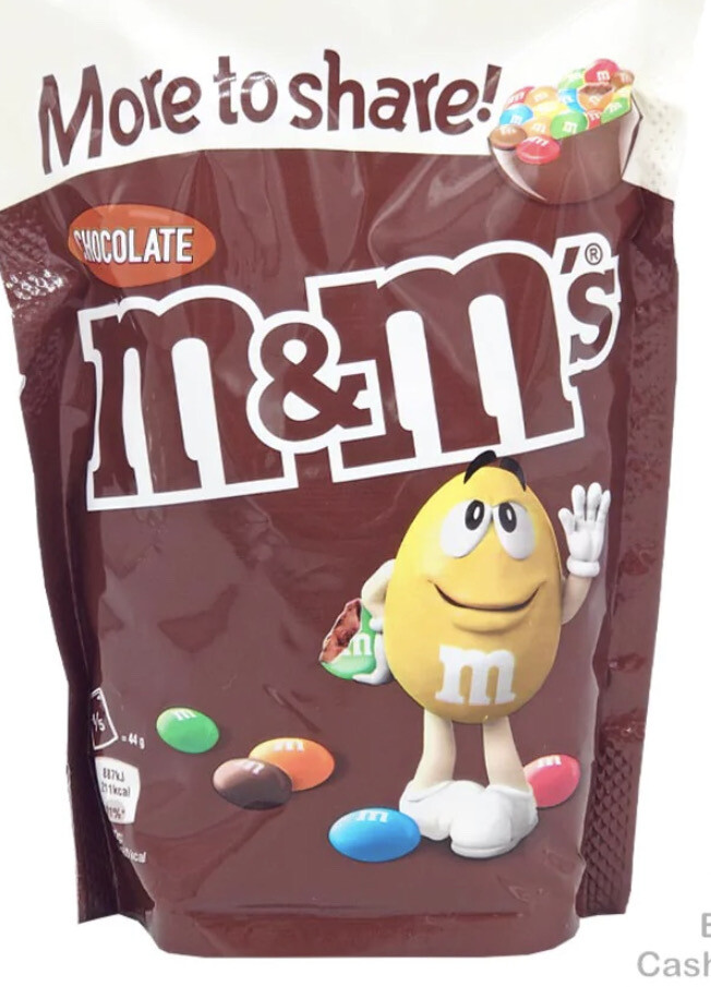 M&M's Chocolate 125g BBE-11/23