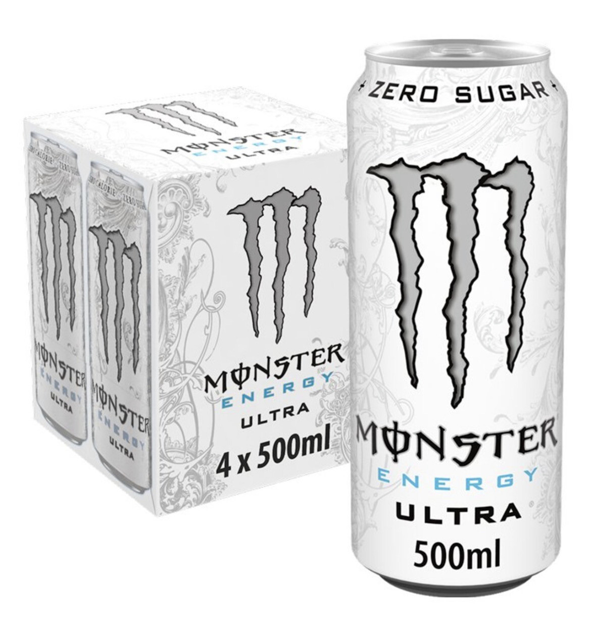 Monster Ultra White 4x500ml