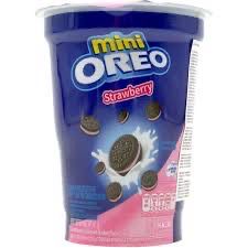 Oreo Mini Cup Strawb 61.3g BBE 13/03/25