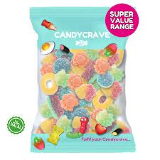 Candycrave S/Value Fizzy Mix 1kg BBE 02/26