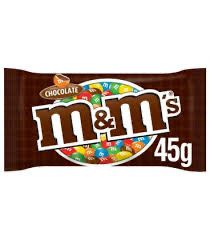 2 For £1 M&amp;M&#39;s Chocolate 45g 16/03/25