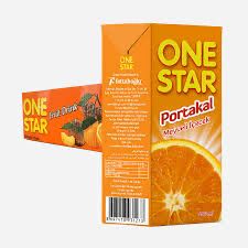 C/Pk One Star Orange Juice 27x200ml BBE 02/26