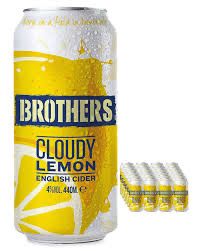 Brothers Cloudy Lemon 24 Cans
