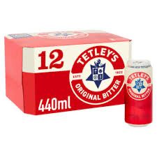 Tetley  12 Cans