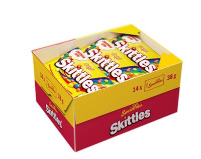 Skittles Smoothies X 14 38g Packs BBE 9/24